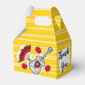 Spanische Souvenirs Dankeschön-Box Geschenkschachtel (Rückseite)