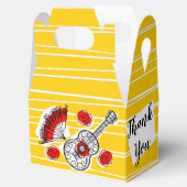 Spanische Souvenirs Dankeschön-Box Geschenkschachtel (Geöffnet)