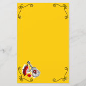 Spanische Souvenirs Ecke Text Papier 5.5 x 8.5 (Rückseite)