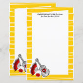 Spanische Souvenirs - Grenzstreifen Text 5.5x 8.5 (Vorne/Hinten)