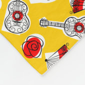 Spanische Souvenirs Multi-Fleece Fleecedecke (Ecke)