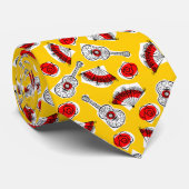 Spanische Souvenirs Multi-Krawatte Krawatte (Gerollt)