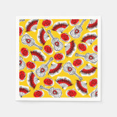 Spanische Souvenirs Multi-Papier-Servietten Serviette (Vorderseite)