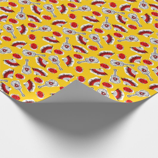 Spanische Souvenirs Multiverpackungspapier Geschenkpapier (Ecke)