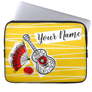 Spanische Souvenirs Name Notebook-Hülle Laptopschutzhülle