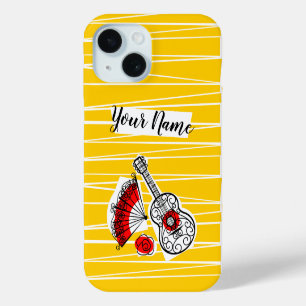 Spanische Souvenirs Stripe Name iPhone Gehäuse ver Case-Mate iPhone Hülle