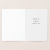 Spanische Sprache Religiöse kalligraphische Bibelv Folienkarte (Innenseite)