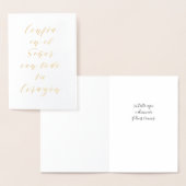 Spanische Sprache Religiöse kalligraphische Bibelv Folienkarte (Anzeige)