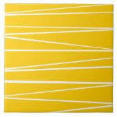 Spanische Streifen-Gelb-Keramikfliese Fliese (Vorderseite)