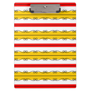 Spanische Streifenklammer Klemmbrett