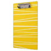 Spanische Stripteppiche Gelbe Zwischenwand Klemmbrett (Links)