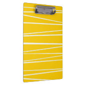 Spanische Stripteppiche Gelbe Zwischenwand Klemmbrett (Rechts)