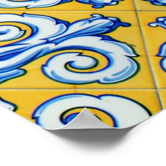 Spanische Taille Poster (Ecke)