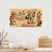 Spanische Tänzer, 1862 Poster (Küche)