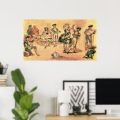 Spanische Tänzer, 1862 Poster (Heimbüro)