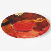 Spanische Tänzer Pappteller (Schrägansicht)