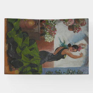 Spanische Tänzerin Banner