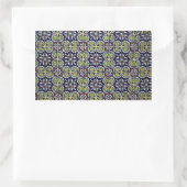 Spanische Tile in Mexiko Rechteckiger Aufkleber (Tasche)
