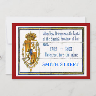 Spanische Tile Mural, Name bearbeiten
