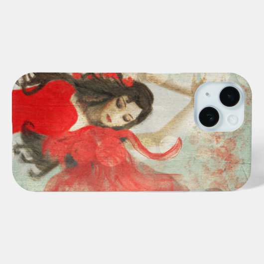 Spanische Träume Case-Mate iPhone Hülle (Rückseite (Horizontal))