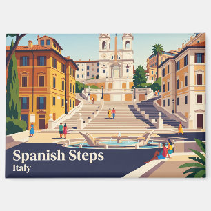 Spanische Treppe Italien Magnet