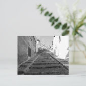 Spanische Treppe Postkarte (Stehend Vorderseite)