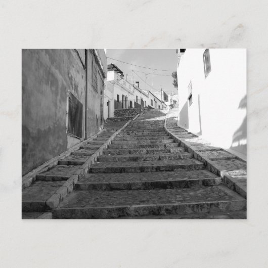 Spanische Treppe Postkarte (Vorderseite)