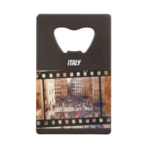 Spanische Treppen Rom, Italien Geldbeutel Flaschenöffner