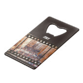 Spanische Treppen Rom, Italien Geldbeutel Flaschenöffner (Rückseite Schrägansicht)