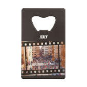 Spanische Treppen Rom, Italien Geldbeutel Flaschenöffner (Rückseite)