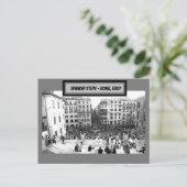 Spanische Treppen Rom, Italien Postkarte (Stehend Vorderseite)