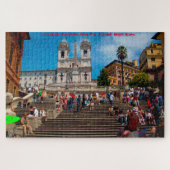 Spanische Treppen Rom. Jigsaw Puzzle (Horizontal)