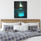 Spanische Treppen Strand Riesengestein Leinwanddruck (Insitu (Schlafzimmer))