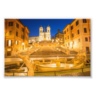 Spanische Treppen, Trinità dei Monti Kirche Rom It Fotodruck