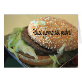 Spanische Vatertagskarte (Vorderseite (Horizontal))