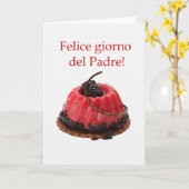 Spanische Vatertagskarte Karte (Gelbe Blume)