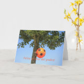 Spanische Vatertagskarte Karte (Gelbe Blume)