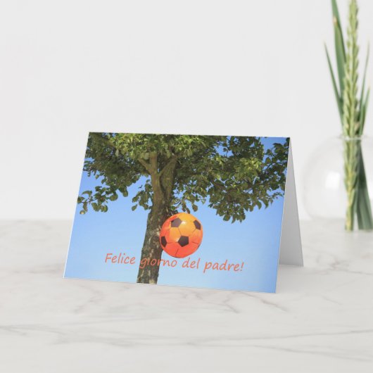 Spanische Vatertagskarte Karte (Vorderseite)