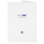 Spanische viel Glück personalisierte Eule (Hinten)