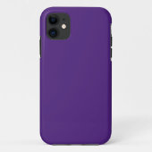 Spanische Violette (feste Farbe) Case-Mate iPhone Hülle (Rückseite)