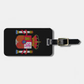 Spanische Wappen - Akryllische Gepäckmarke Gepäckanhänger (Vorderseite horizontal)
