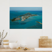 Spanische Wells & Russell Island, Bahamas Poster (Küche)