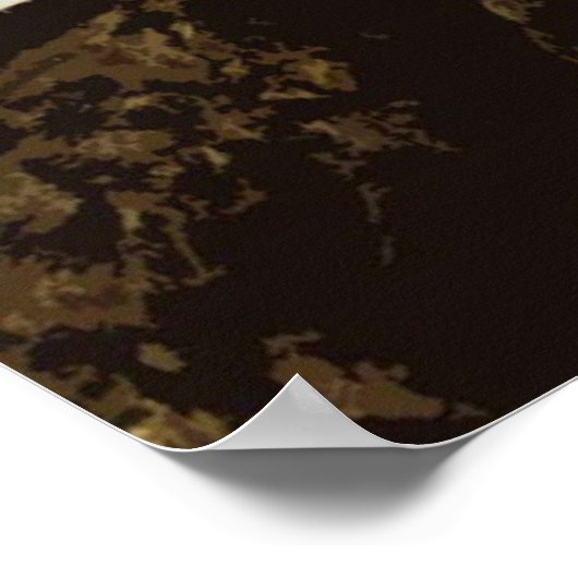 Spanische Windmühlen Poster (Ecke)