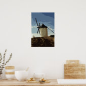 Spanische Windmühlen Poster (Küche)