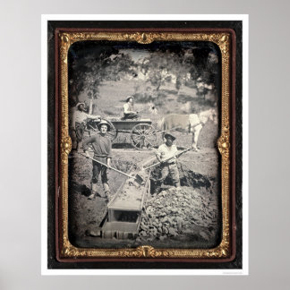 Spanische Wohnung, 1852 von Joseph Blaney Starkwea Poster