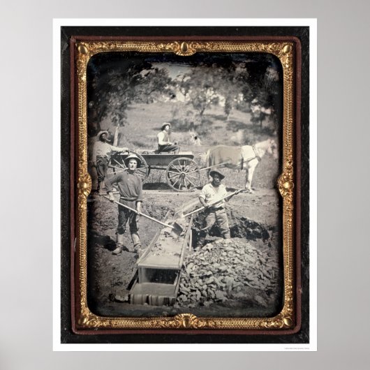 Spanische Wohnung, 1852 von Joseph Blaney Starkwea Poster (Vorne)