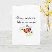 Spanische Zitate Karte (Gelbe Blume)