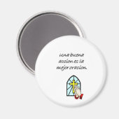 Spanische Zitate Magnet (Vorderseite/Rückseite)
