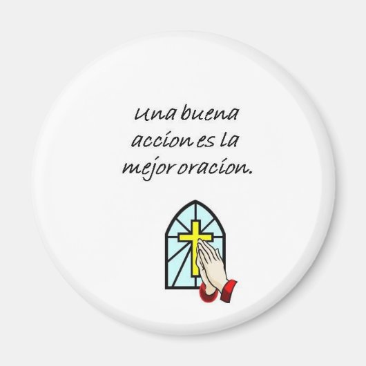 Spanische Zitate Magnet (Vorne)