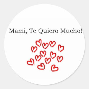 Spanische Zitate Runder Aufkleber